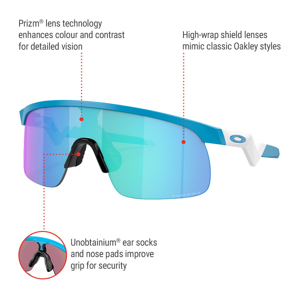 Oakley Unisex Resistor Sunglasses