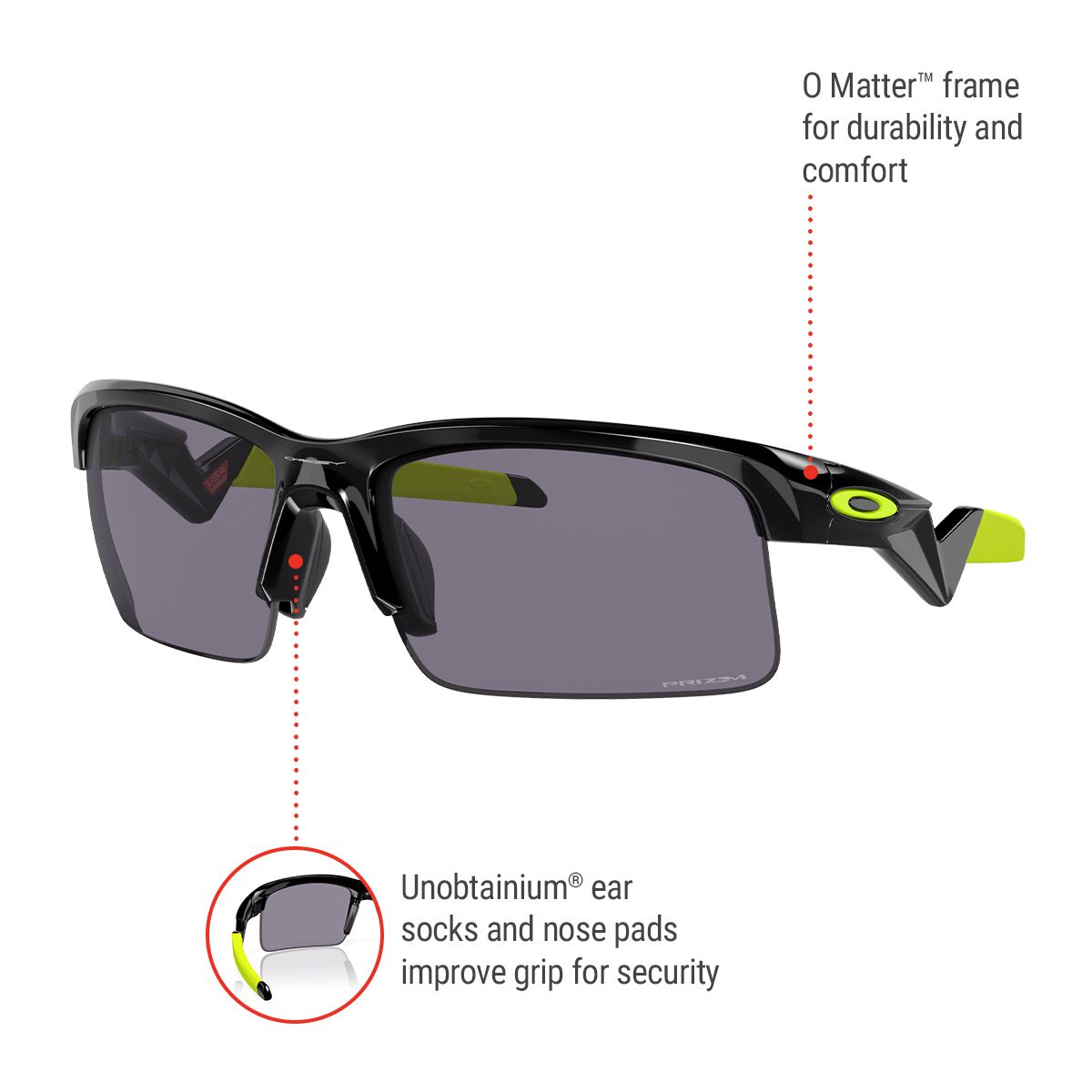 Oakley Unisex Capacitor Sunglasses