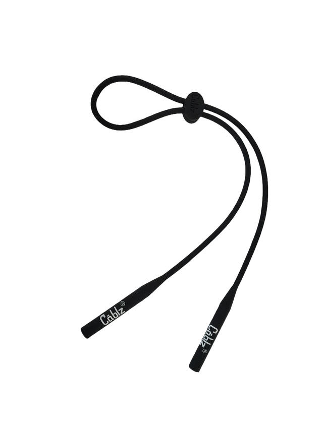 Cablz Silicone Skinnyz Ends Adjustable Eyewear Retainer Front_Flat