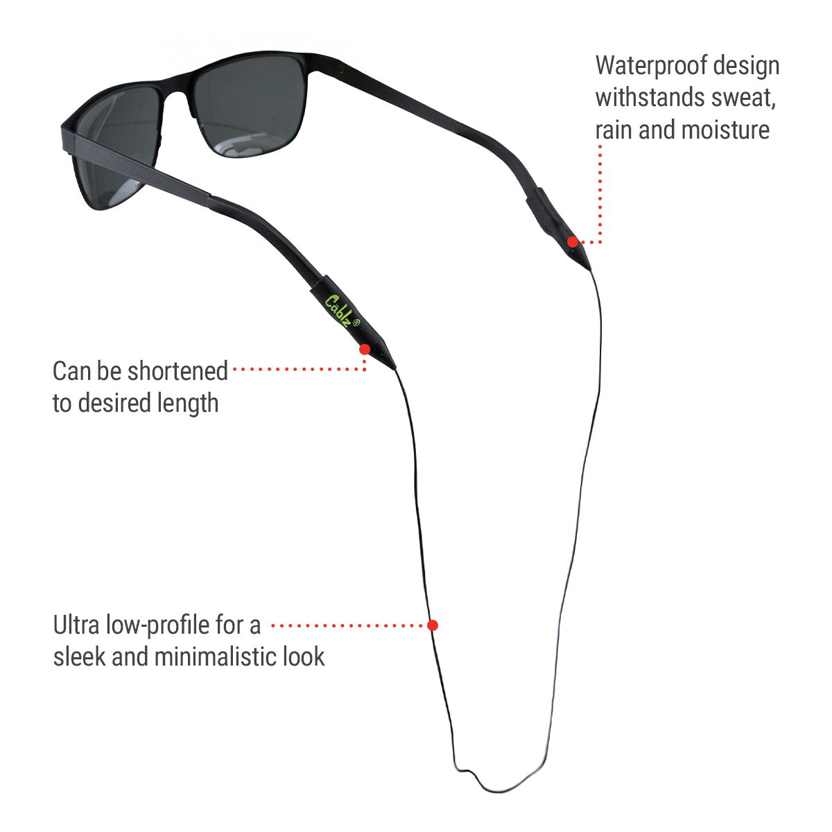 Cablz Flyz Eyewear Retainer