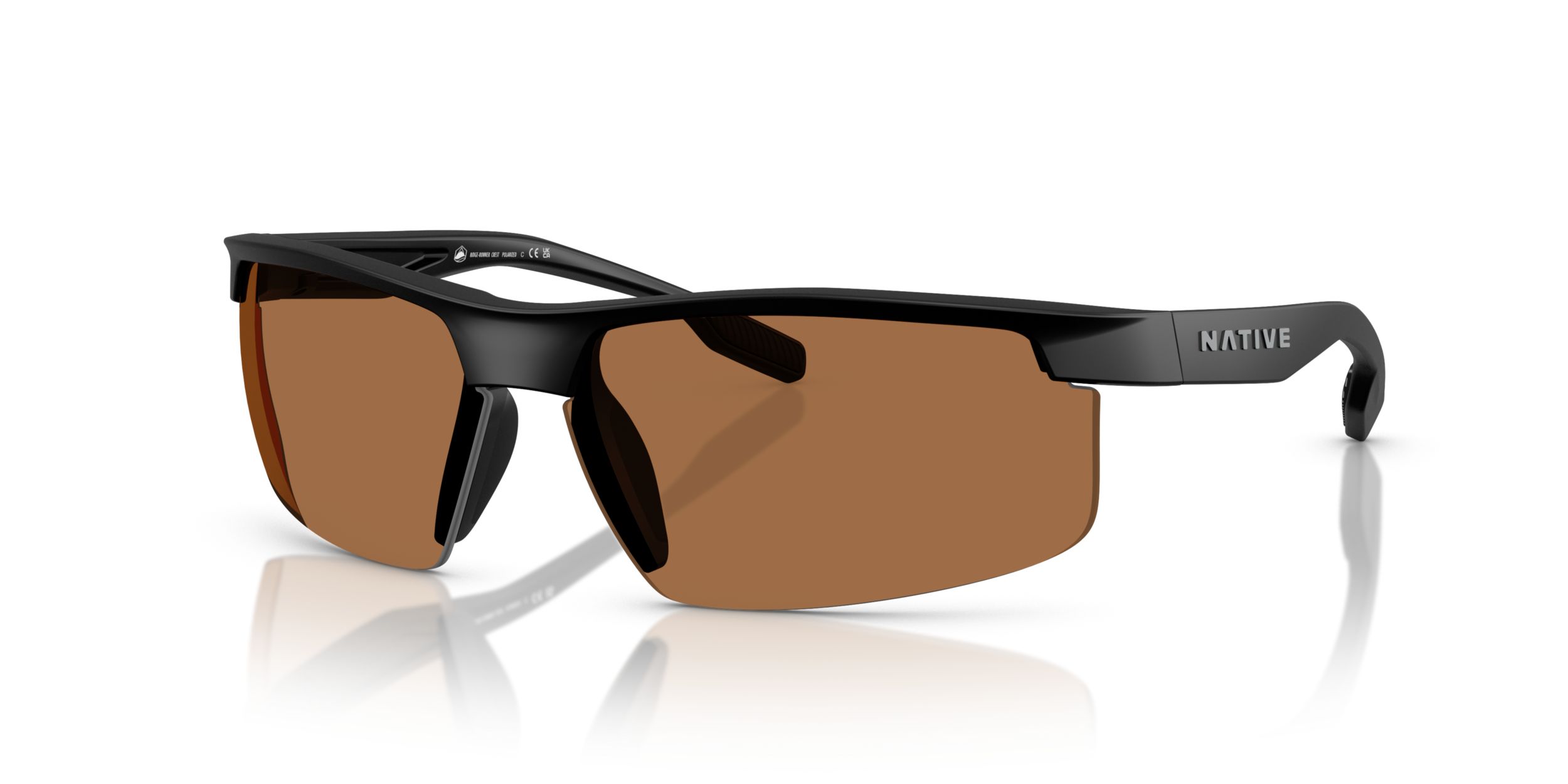 Native Unisex Ridge-Runner Crest Sunglasses
