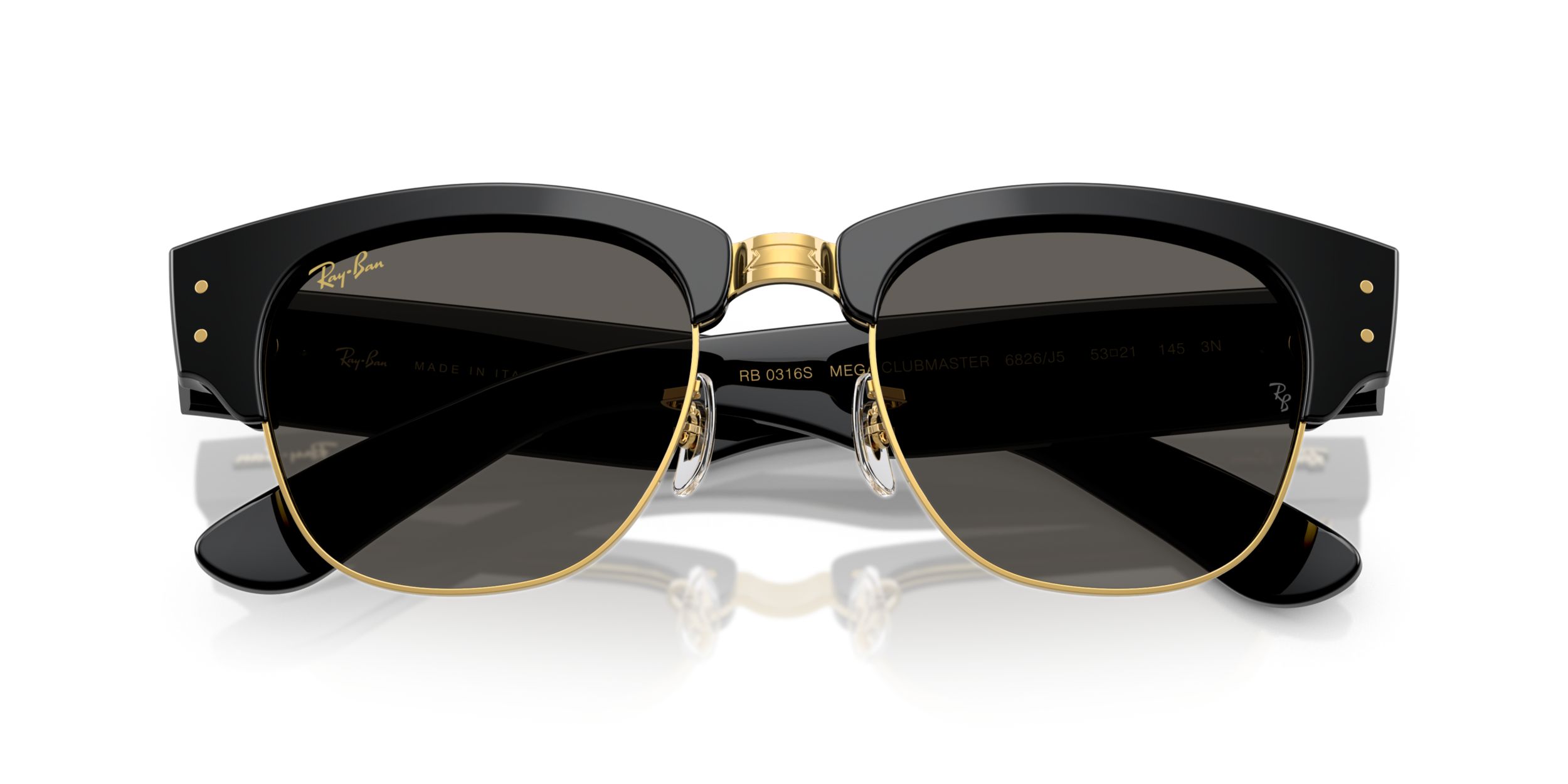 Ray-Ban Unisex Mega Clubmaster Sunglasses