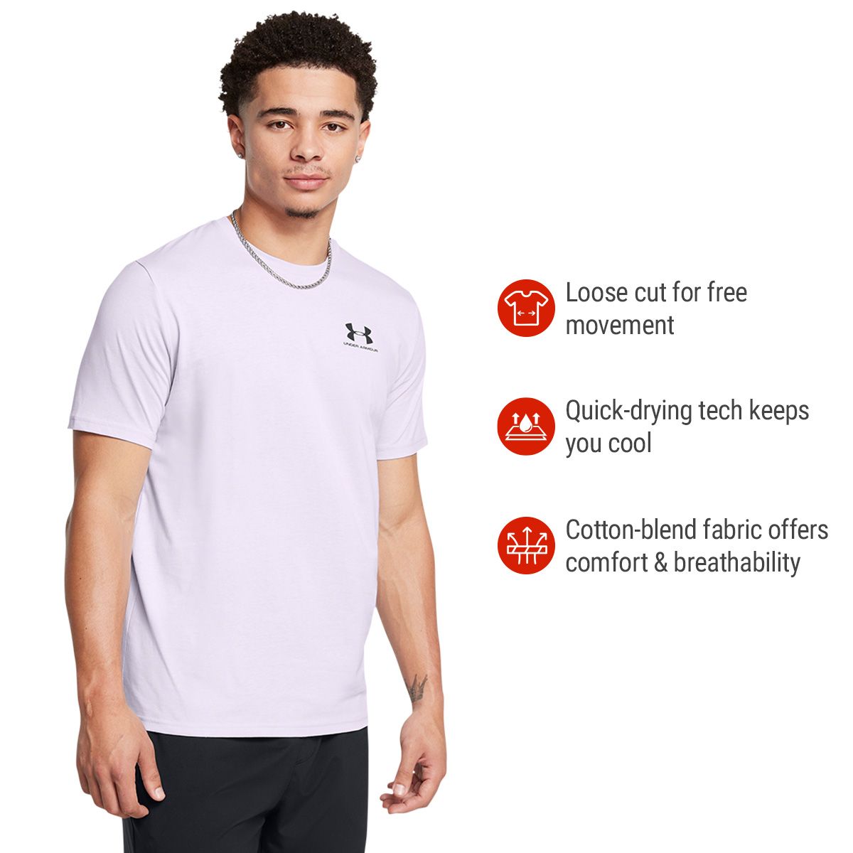 Under Armour Men's Sportstyle LC T Shirt