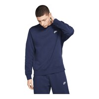 Nike Sportswear Men's Club Fleece Sweatshirt Front_Angled_Left
