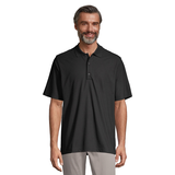 Greg Norman Men's Protek Micro Pique Polo Front_Flat