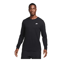 Nike Sportswear Men's Long Sleeve T-Shirt Front_Angled_Left