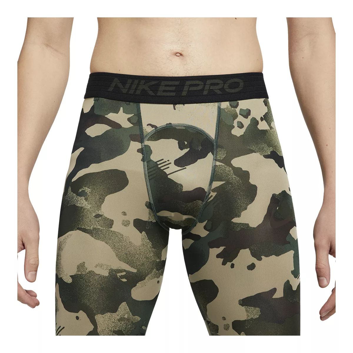 Nike Pro Men s All Over Print Camo 3 4 Tights SportChek