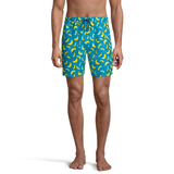 Ripzone Men's Raith Printed Swim Shorts, 17" Front_Flat