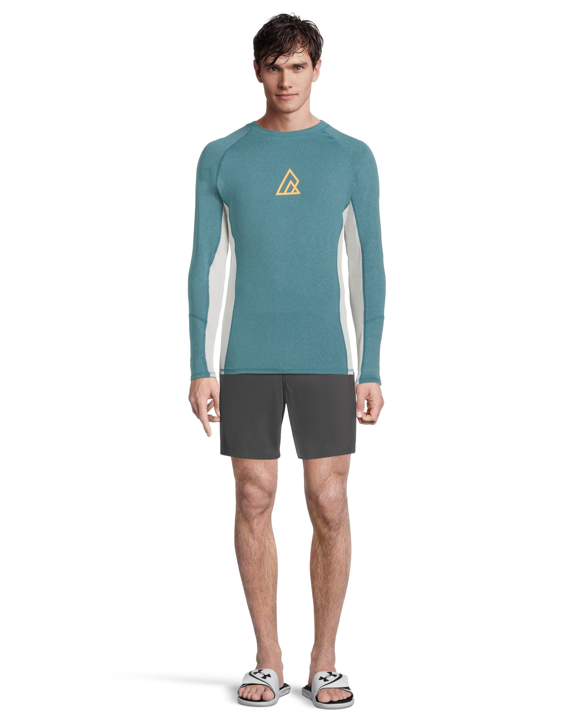 Ripzone Men's Amherst Performance Long Sleeve Swimshirt