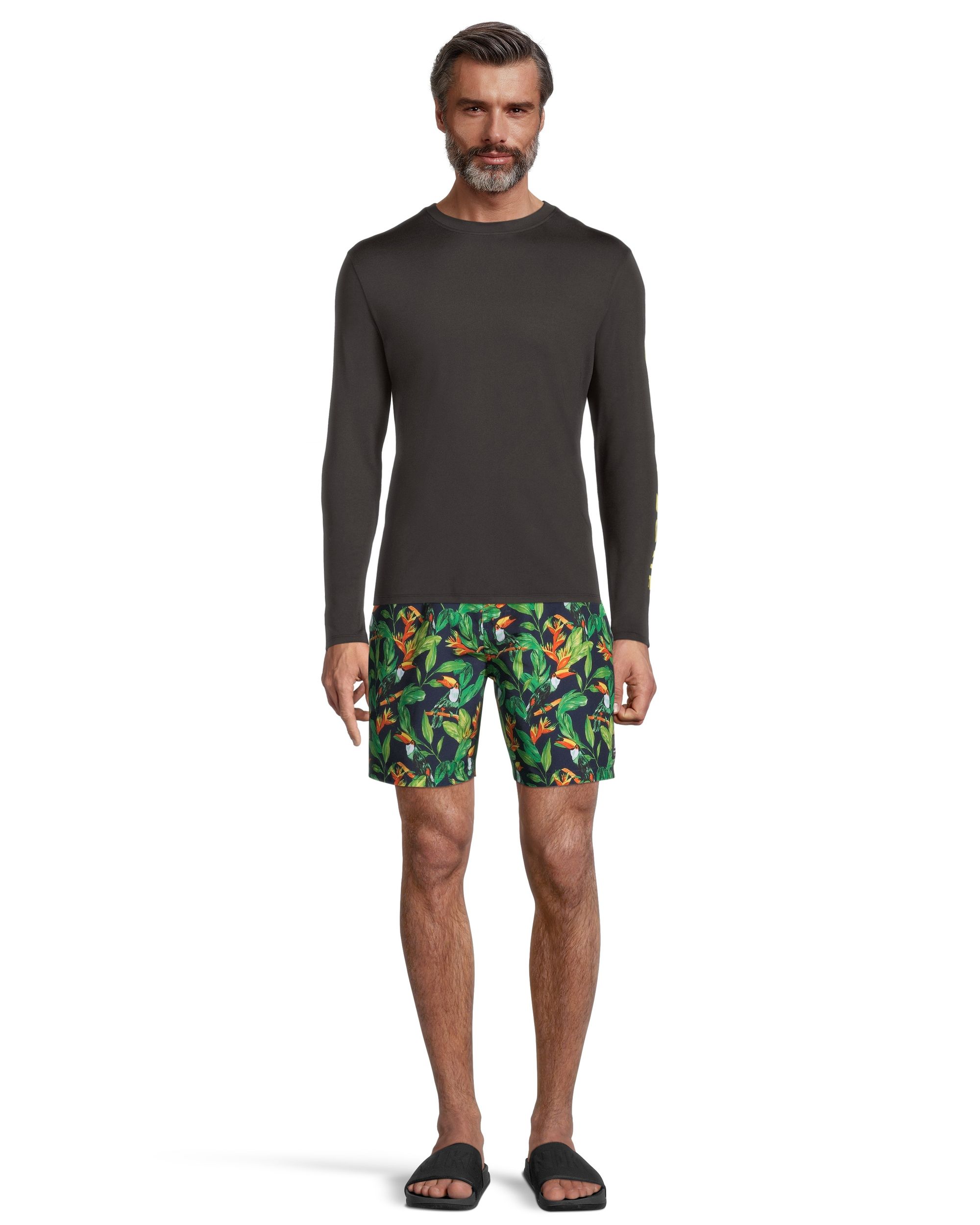 Ripzone Men's Laine Long Sleeve Swimshirt
