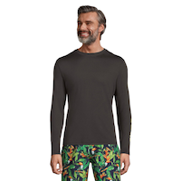 Ripzone Men's Laine Long Sleeve Swimshirt Front_Flat