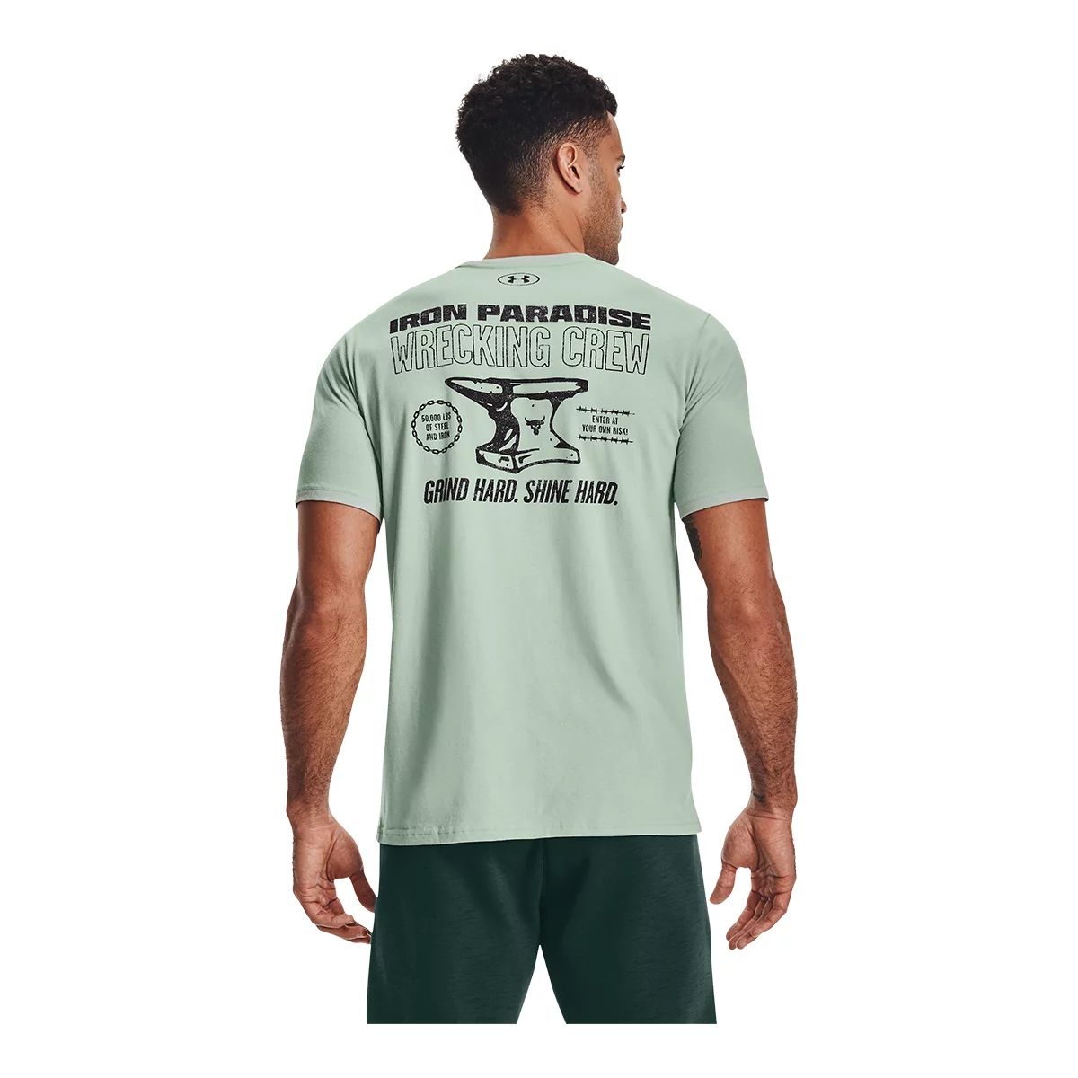 Under Armour Men's Project Rock Wrecking Crew T Shirt
