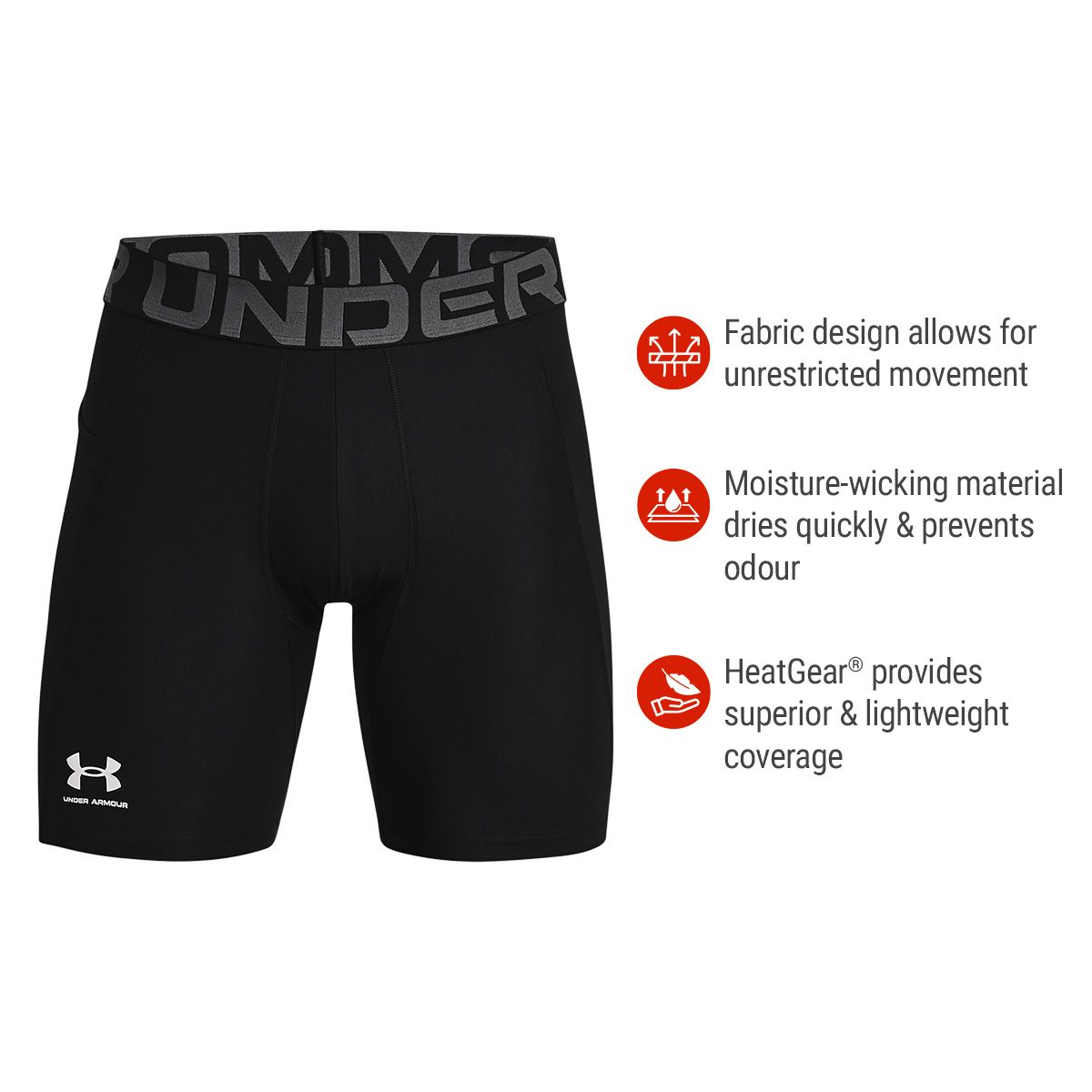 Under Armour Men's HeatGear® Armour 6 Inch Shorts