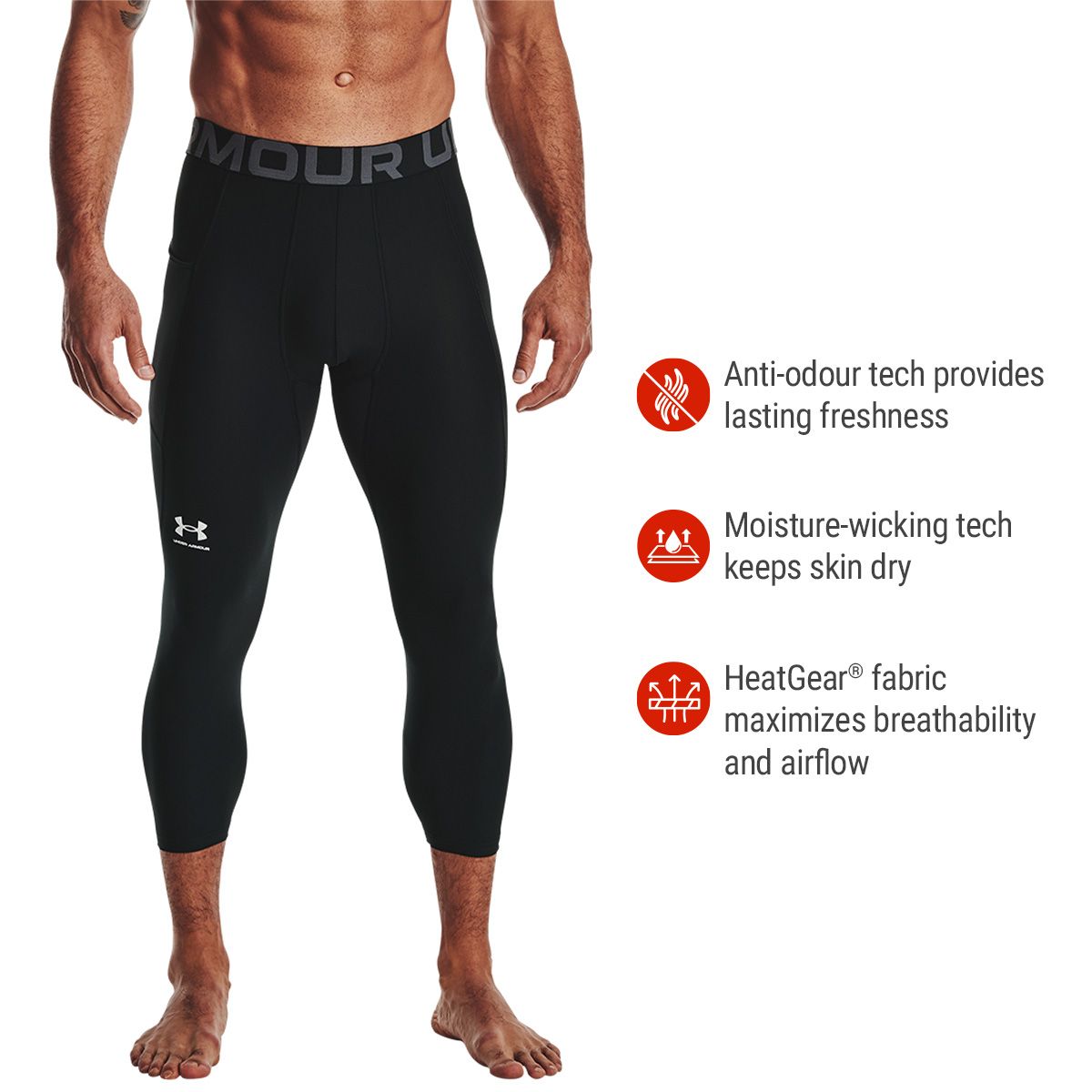 Under Armour Men's HeatGear® 3/4 Tights