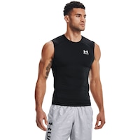 Under Armour Men's HeatGear® Armour Compression Tank Top Front_Angled_Right
