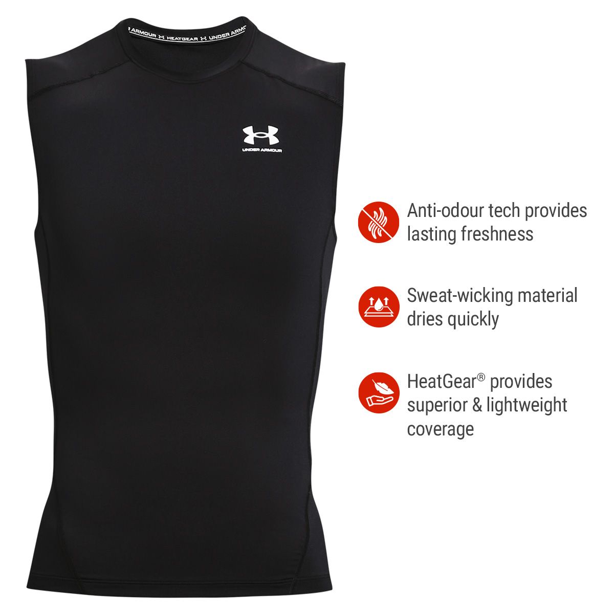 Under Armour Men's HeatGear® Armour Compression Tank Top