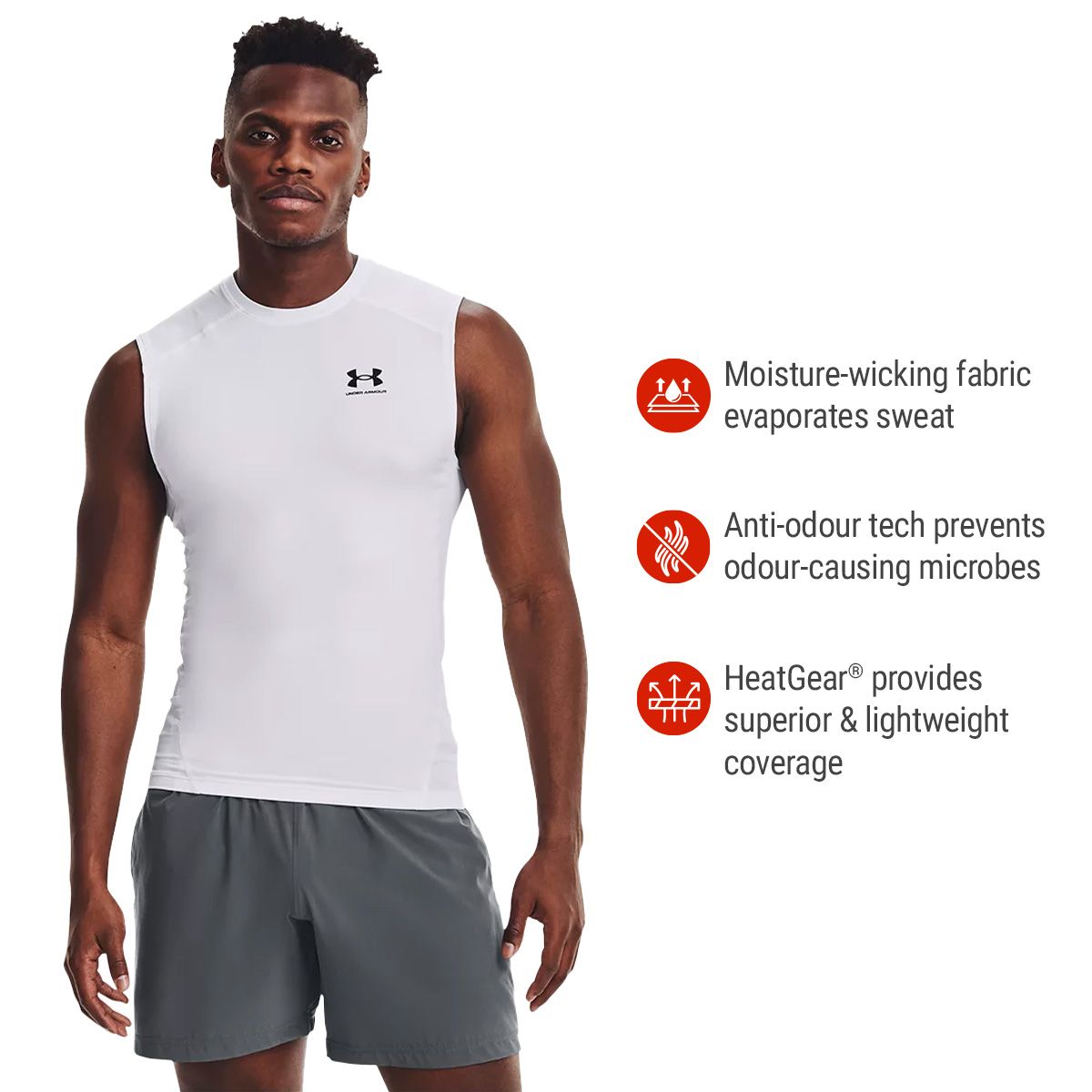 Under Armour Men's HeatGear® Armour Compression Tank Top