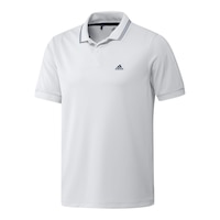 adidas Golf Men's Go-to Pique Short Sleeve Polo T Shirt, Regular Fit Front_Angled_Left