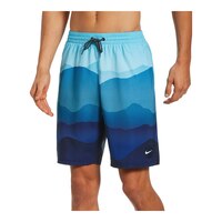 Nike Men's Landscape Vital Swim Volley Shorts, 9", Stretchy Front_Angled_Left