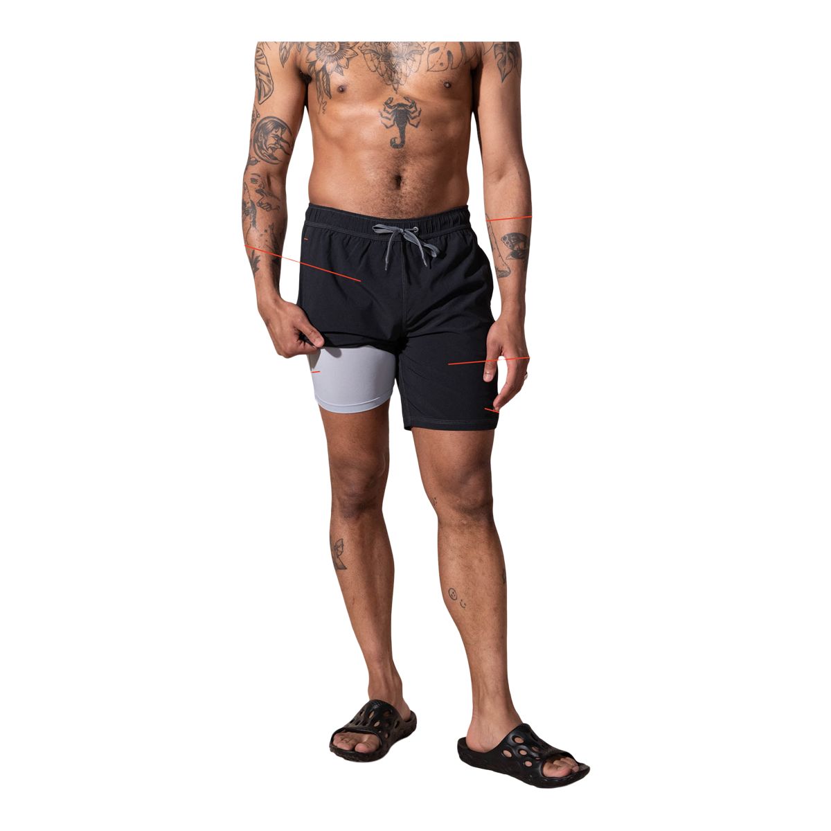 SAXX Men's Oh Buoy 7 Inch Volley Shorts
