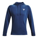 Under Armour Men's Project Rock Fleece Pullover Hoodie Front_Flat
