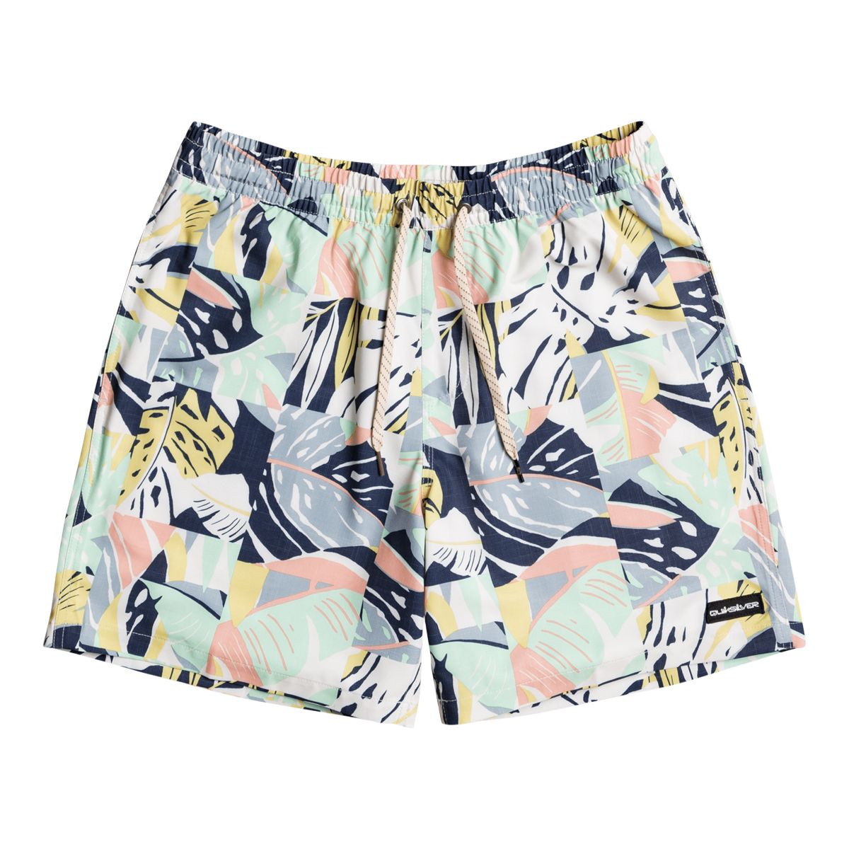 Quiksilver Men's Mystic Session Swim Volley Shorts, 17", 4-Way Stretch
