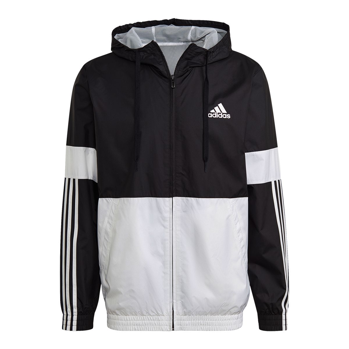 adidas Men's Colorblock Windbreaker Jacket