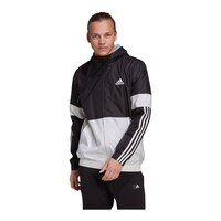 adidas Men's Colorblock Windbreaker Jacket Front_Angled_Left