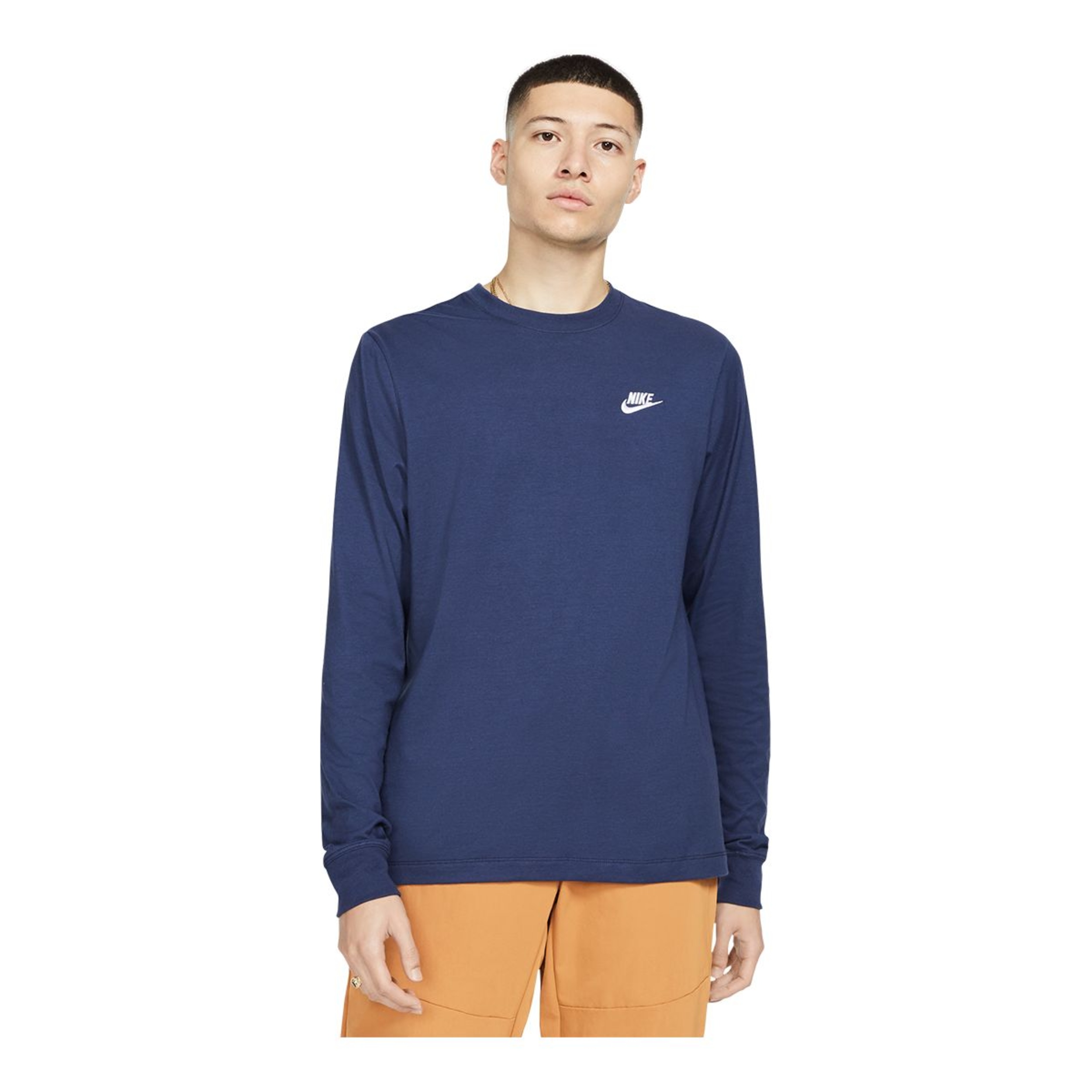 Nike Sportswear Men's Club Long Sleeve T Shirt | SportChek