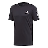 adidas Men's Club 3-Stripe Tennis T Shirt Front_Angled_Left