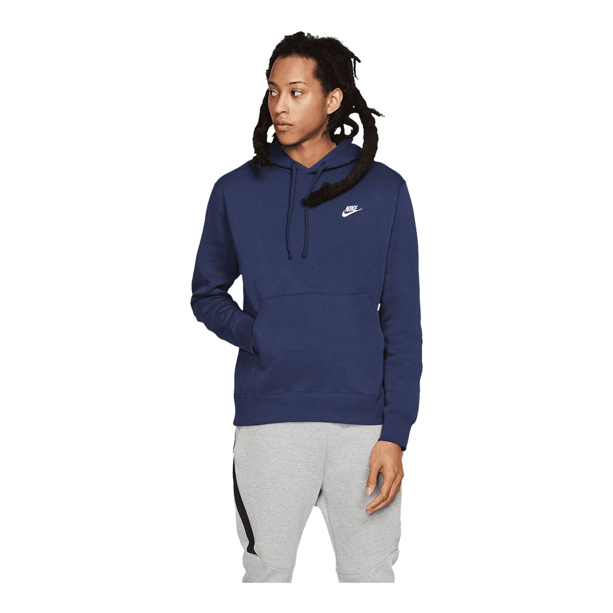 Nike fleece pullover hoodie best sale