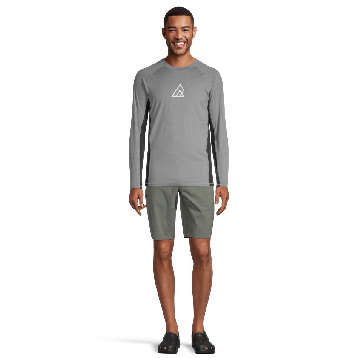 Ripzone Men's Amherst Performance Long Sleeve Swimshirt