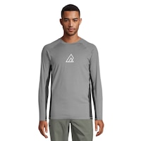 Ripzone Men's Amherst Performance Long Sleeve Swimshirt Front_Flat