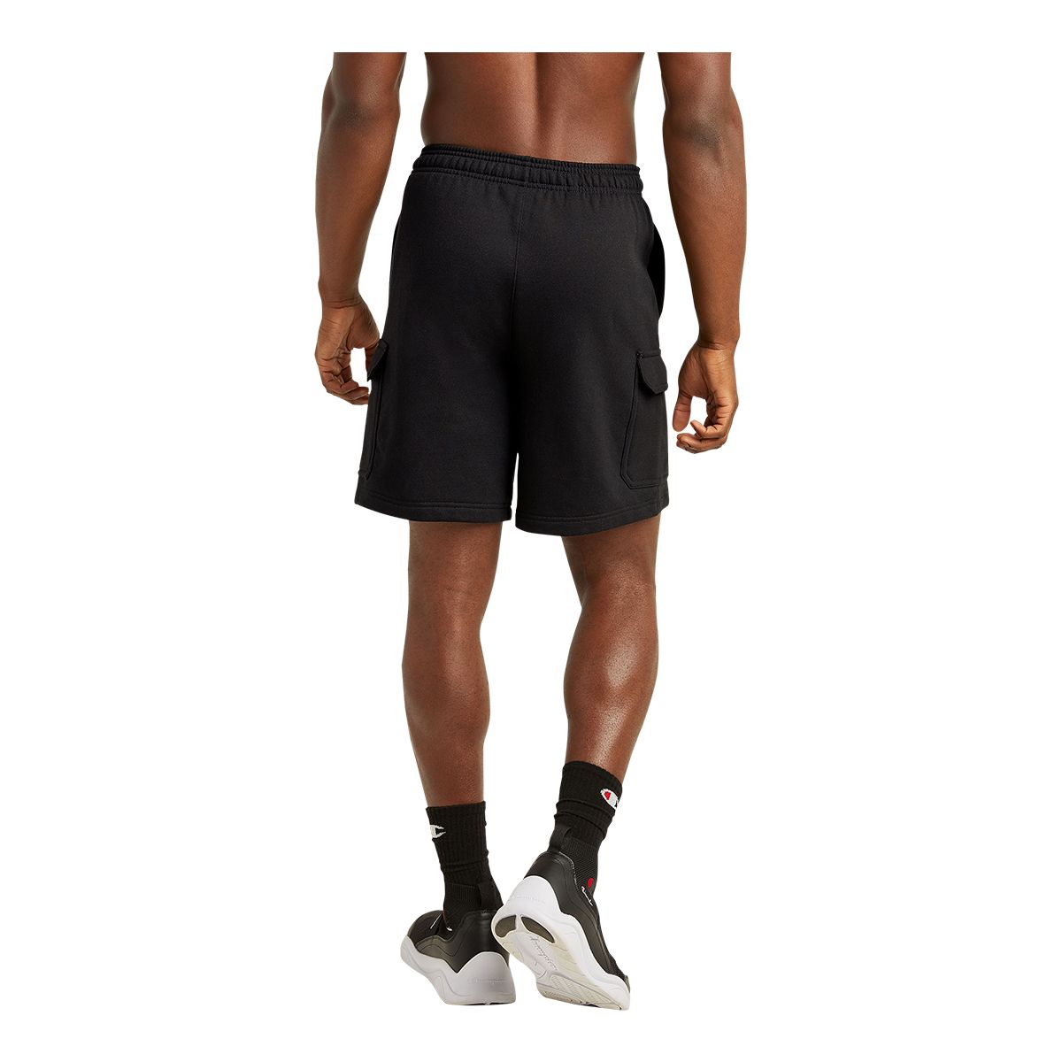 Champion Men's Powerblend 8-in Cotton Cargo Shorts