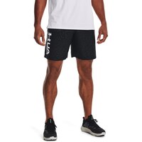Under Armour Men's Woven Emboss 7" Shorts, Regular Fit, Gym, Elastic, Water Repellent Front_Angled_Right