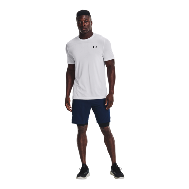 Under Armour Men's Rush Smartform 11" Compression Shorts, Tight Fit