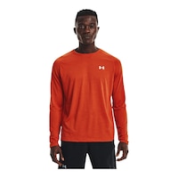 Under Armour Men's Streaker Long Sleeve Top Front_Flat