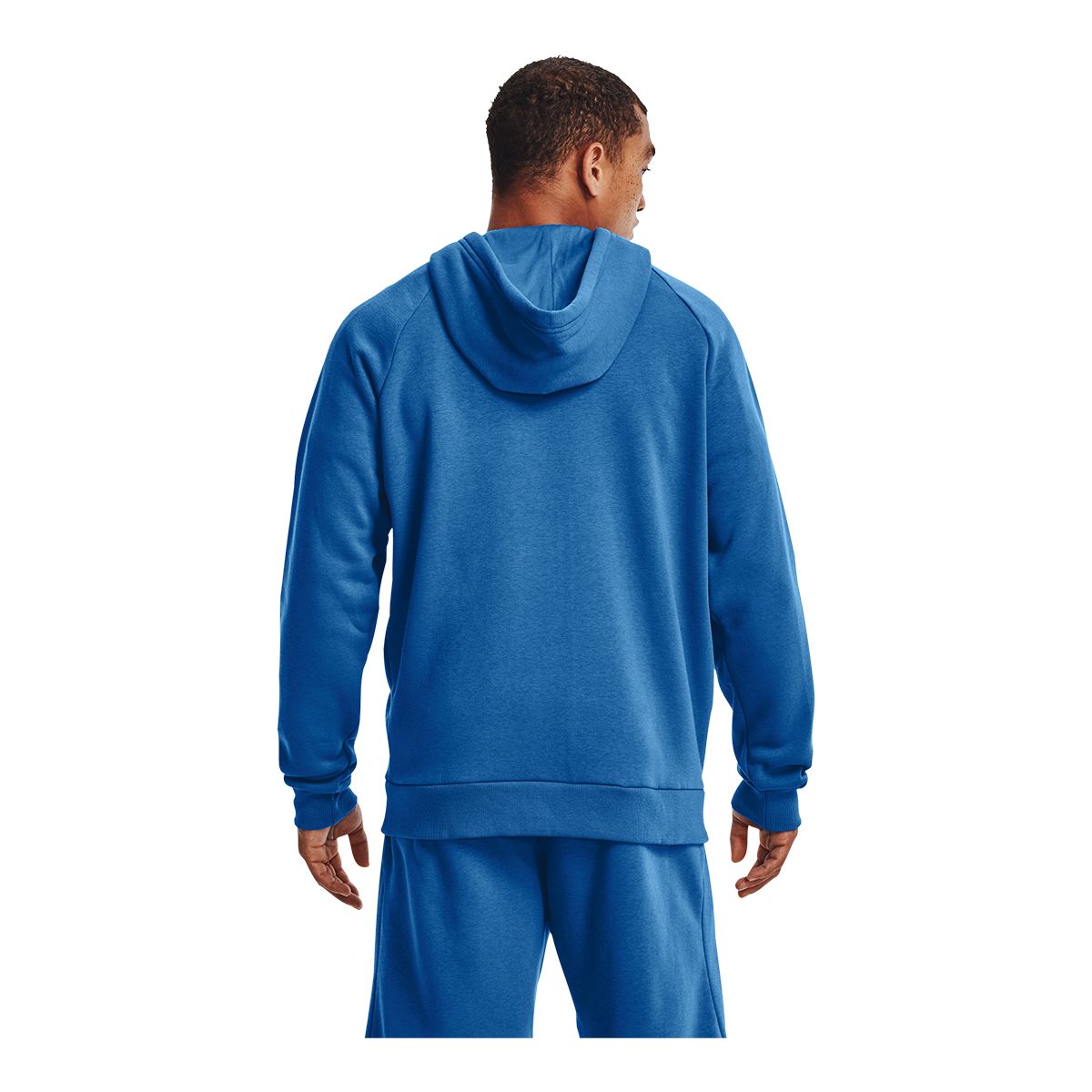 Under Armour Men's Rival Chroma Hoodie, Full Zip, Fleece, Drawstring
