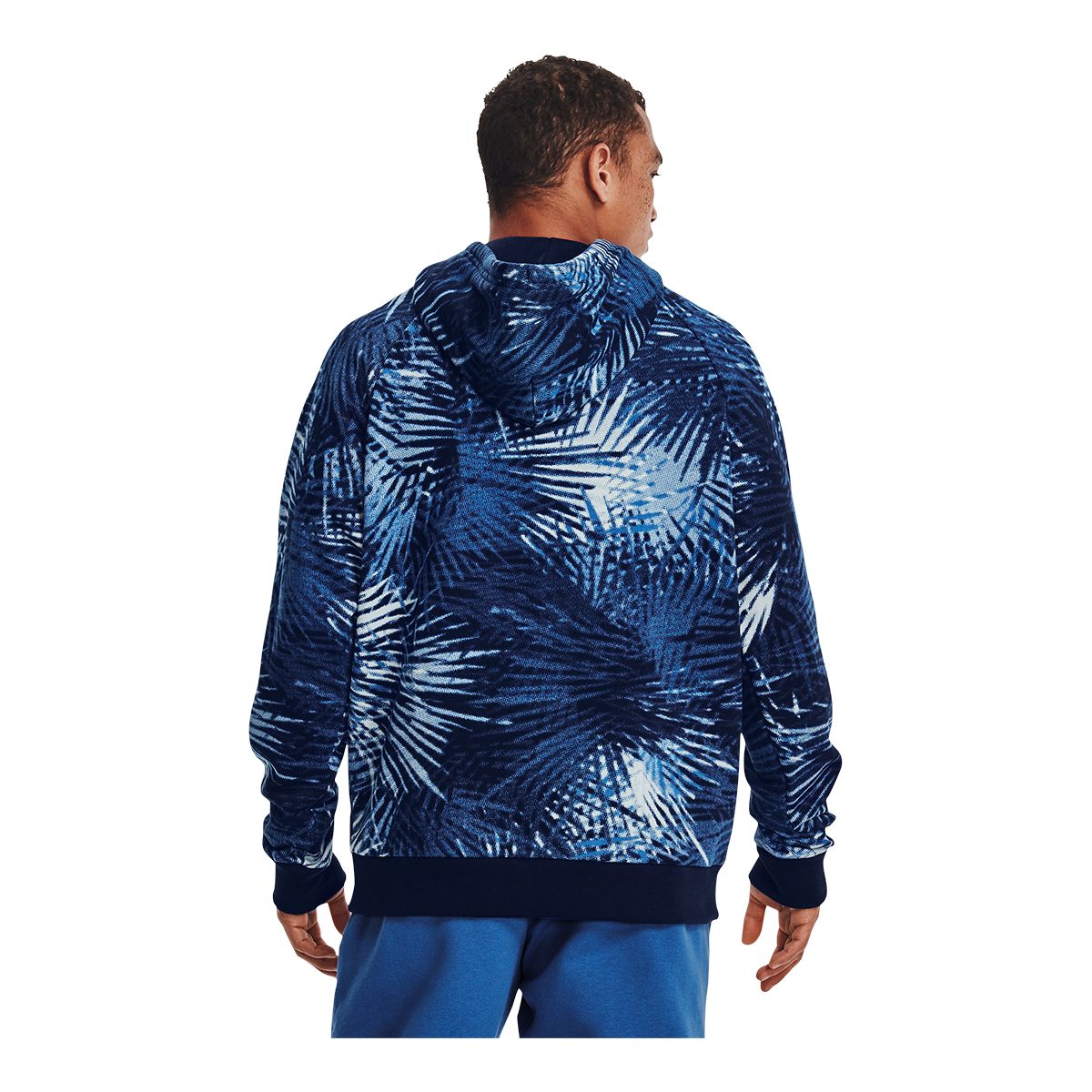 Under Armour Men's Rival Tie Dye Hoodie, Pullover, Fleece, Drawstring