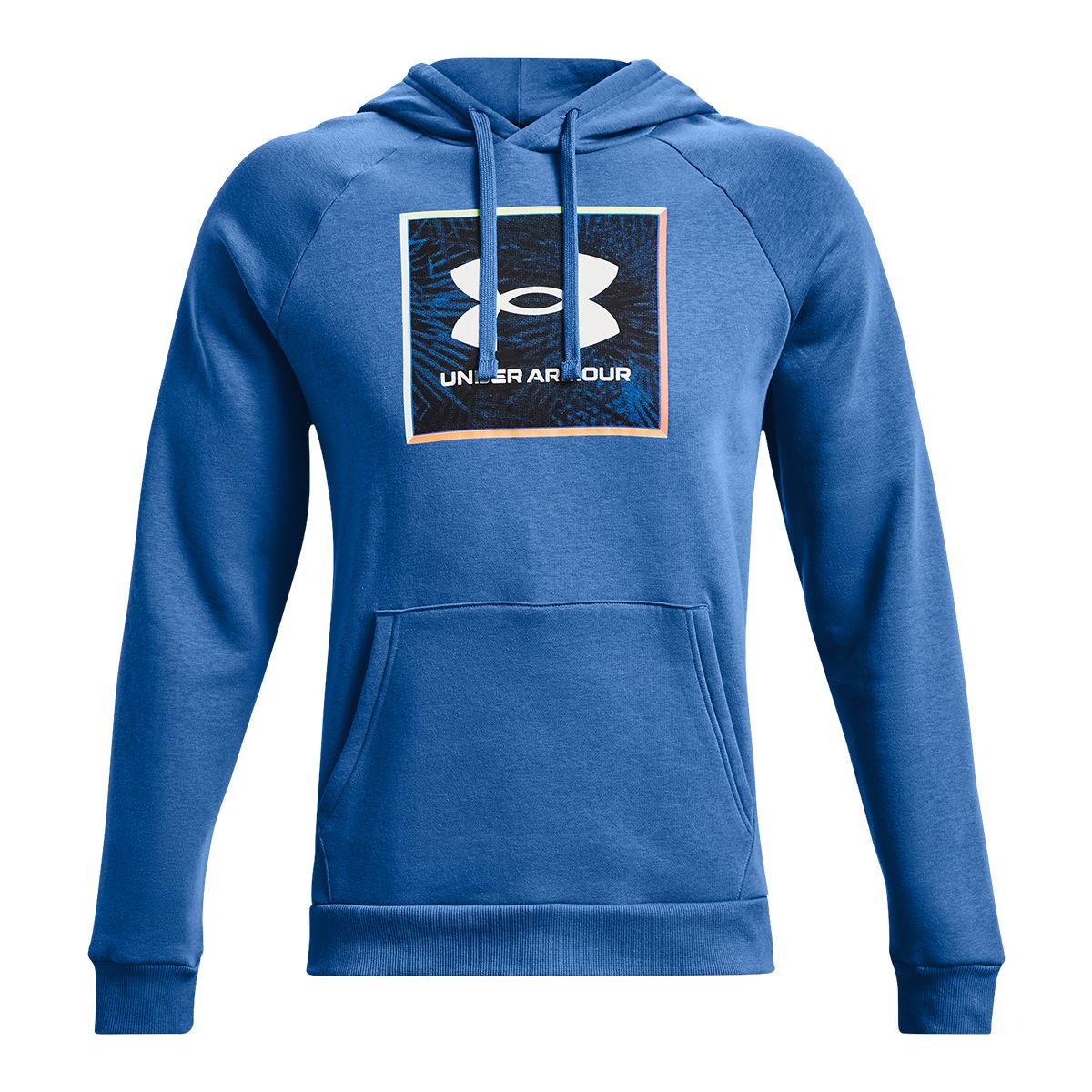 Under Armour Men's Rival Graphic Hoodie, Pullover, Fleece, Drawstring