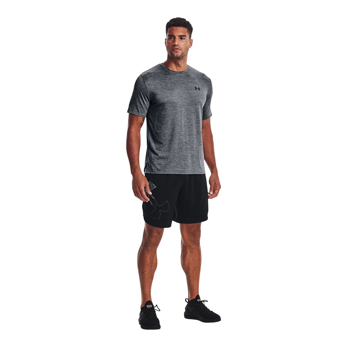 Under Armour Men's Train Stretch Graphic 10" Shorts, Regular Fit, Gym, Drawstring, Breathable
