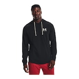 Under Armour Men's Rival Terry Low Brand Read Pullover Hoodie Front_Flat