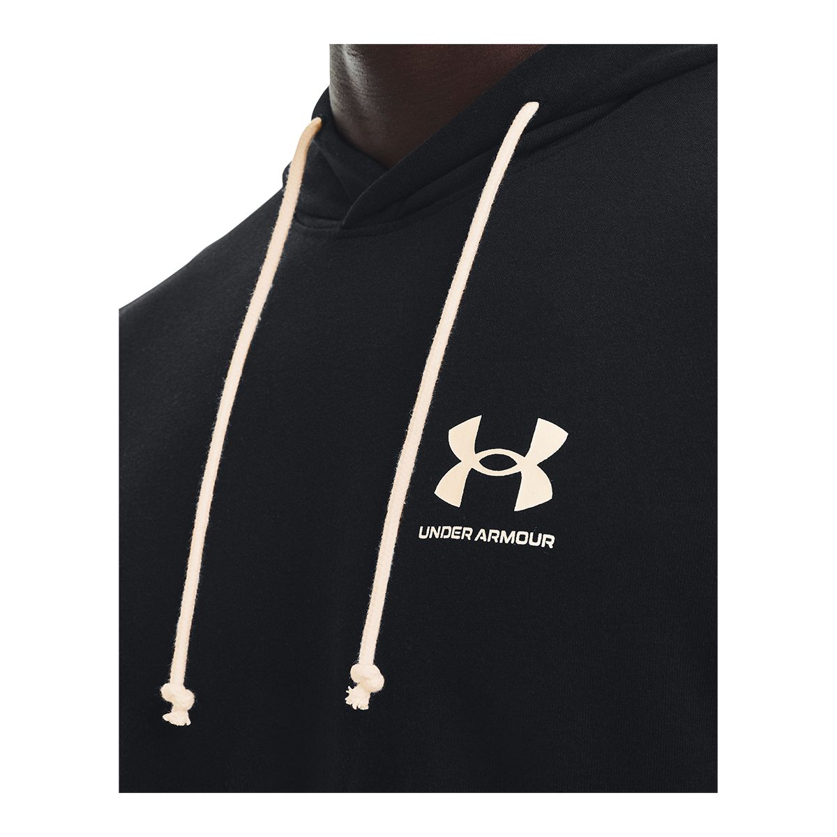 Under Armour Men's Rival Terry Low Brand Read Pullover Hoodie