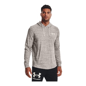 Under Armour Men's Rival Terry Low Brand Read Pullover Hoodie
