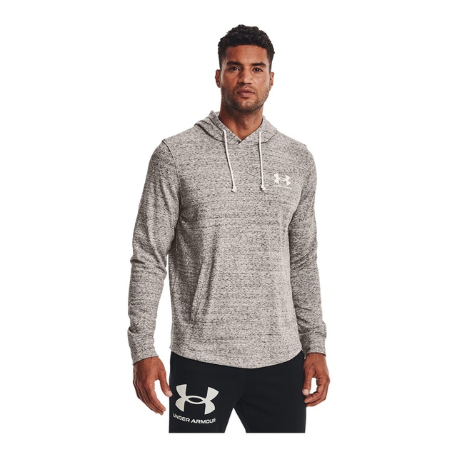 Under Armour Men's Rival Terry Low Brand Read Pullover Hoodie