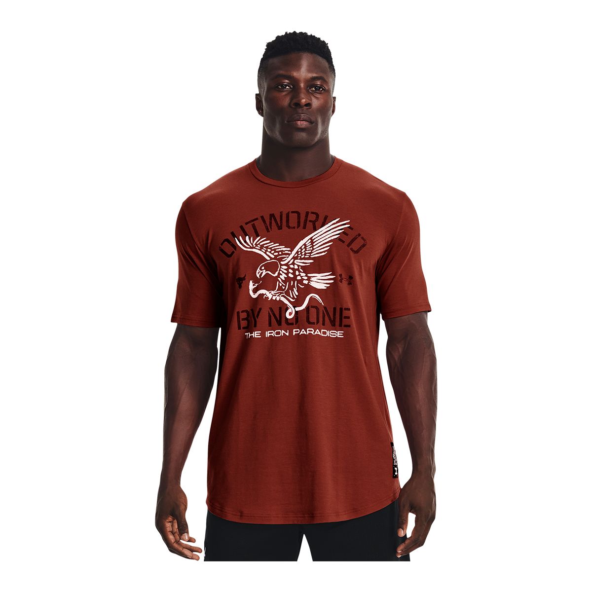 Under Armour Men's Project Rock Outworked T Shirt
