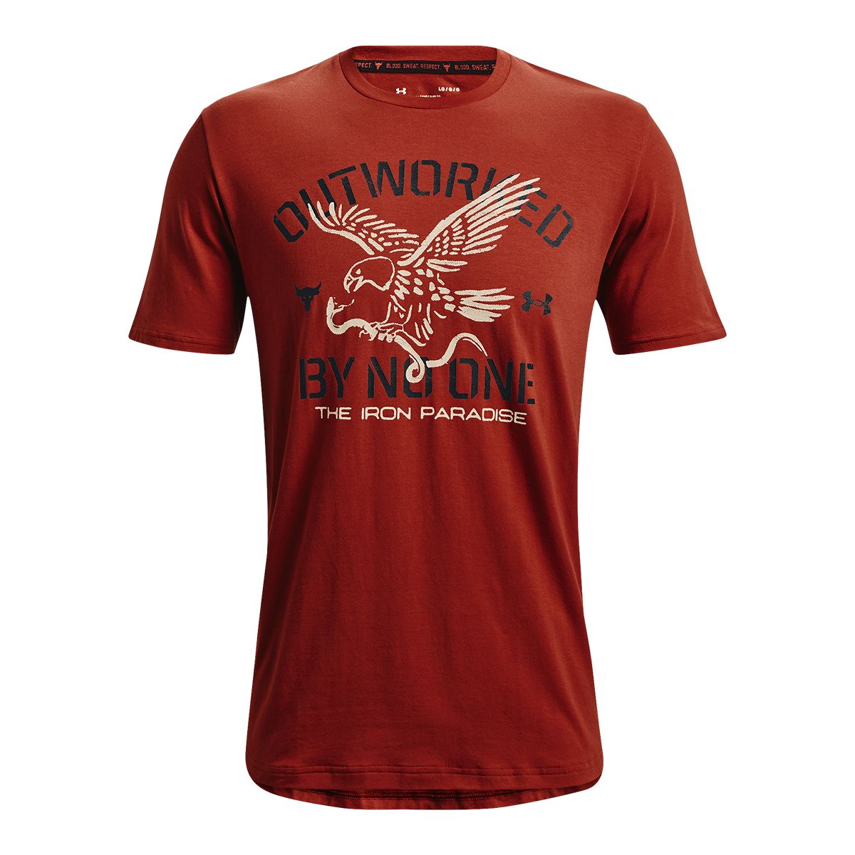 Under Armour Men's Project Rock Outworked T Shirt