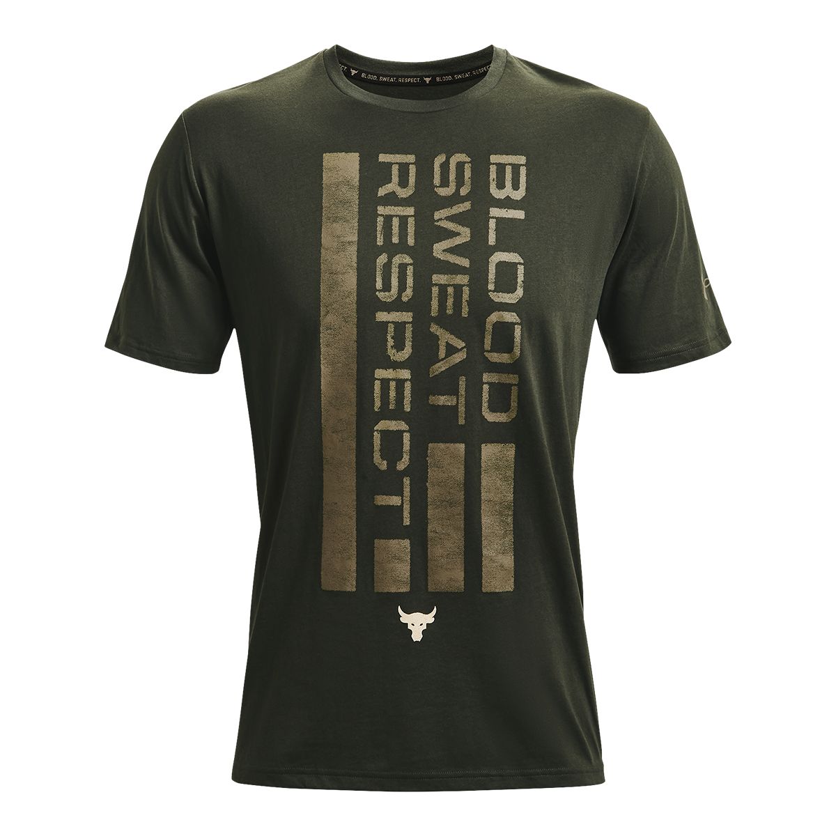 Under Armour Men's Project Rock BSR Flag T Shirt