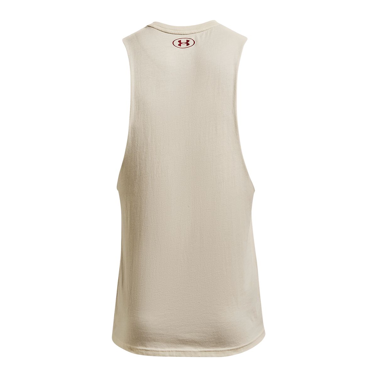 Under Armour Men's Project Rock HWITR Tank Top, Soft, Cotton-Blend, Sleeveless