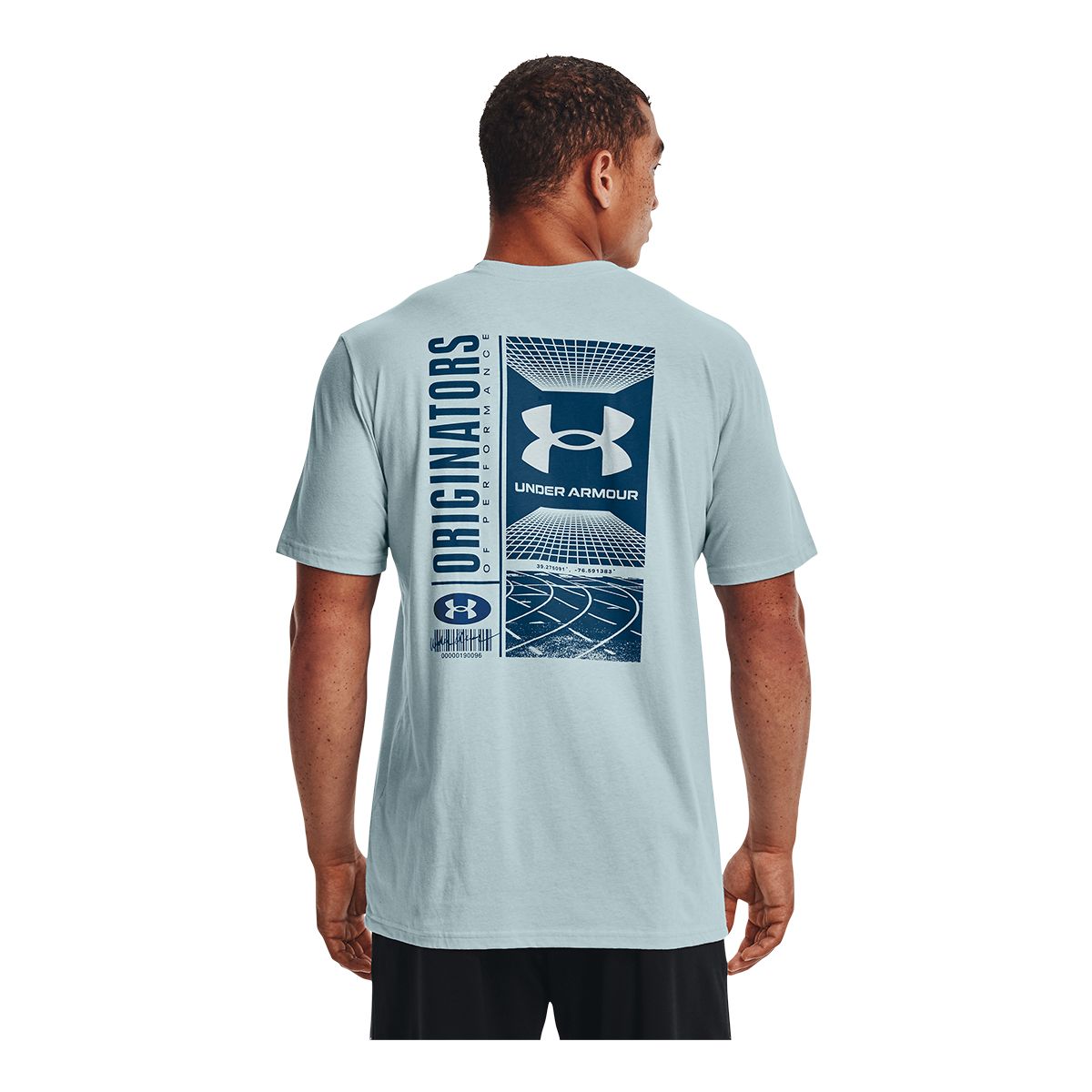 Under Armour Men's Symbol Barcode Graphic T Shirt